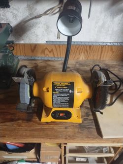 Central machinery 6 inch bench grinder