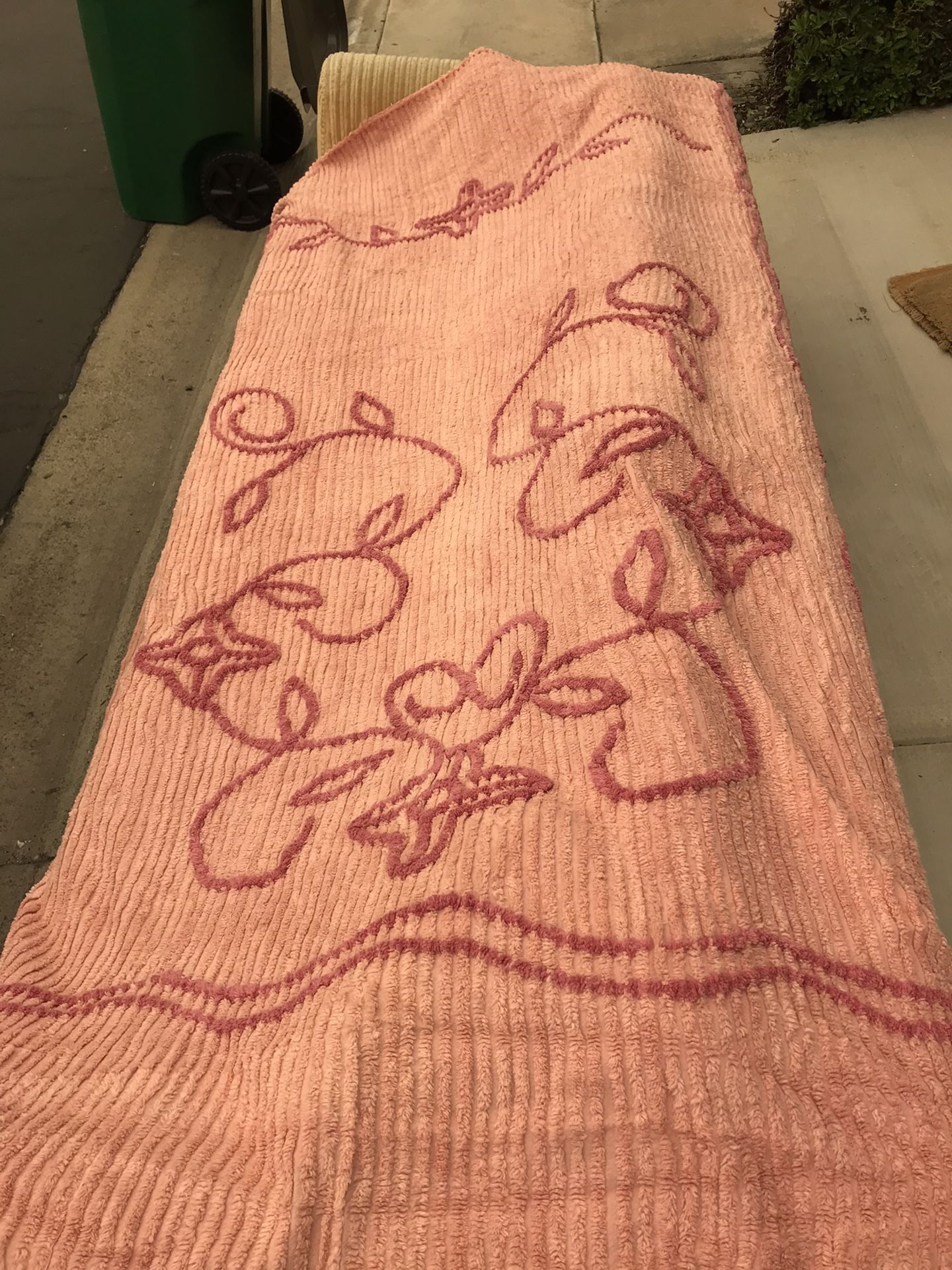 Vintage Chenille Bedspread