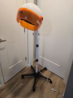 VEVOR Professional Hooded Dryer 1875W Bonnet Hair Dryer with 3 Temp & Wind Speed