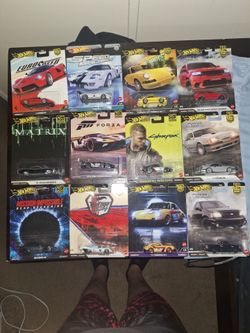 Hot wheels, m2s and Cartuned diecast cars.