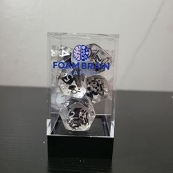 Foam Brain Games Gaming Dice Set Grim Reaper NIP 