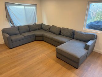Gray Sectional Couch for Sale – 147” x 108”