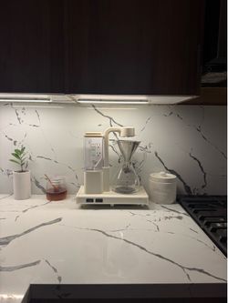 Modern minimalist drip coffee maker