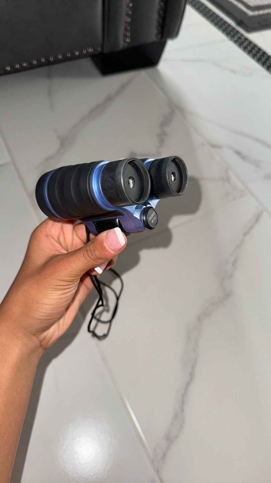 Vivitar Black and Blue Binoculars