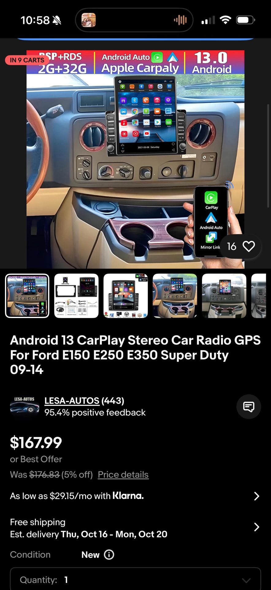 Screen Upgrade For Ford