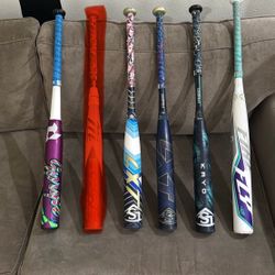 Girls Fastpitch Softball Bats (Prices In description)