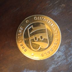 '07 CINCINNATI BENGALS - "Game Coin" Gold Collectible Coin