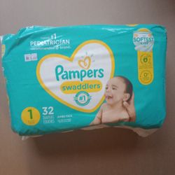 Pampers Swaddlers Jumbo Pack Size 1 32 CT