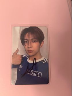 Enhypen SIGNED Heeseung Photocard