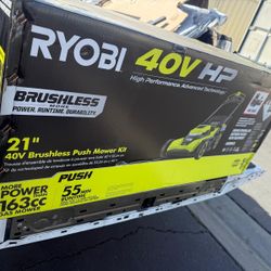 40V HP Brushless 21 in. Cordless Battery Walk Behind Push Lawn Mower with 8.0 Ah Battery and