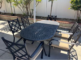 Patio table set