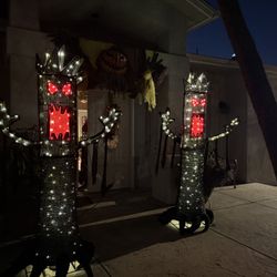 Pre-lit Animated Haunted Trees