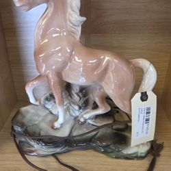 Horse Palomino TV Lamp