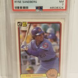 Ryne Sandberg Rookie 1983 Donruss Baseball Card 