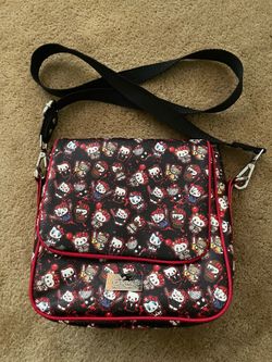 Horror/slasher Hello Kitty crossbody purse bag
