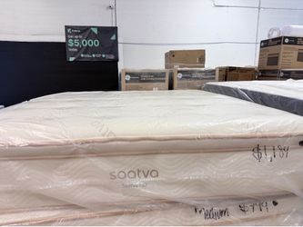 🔥King mattress Saatva HD 🔥