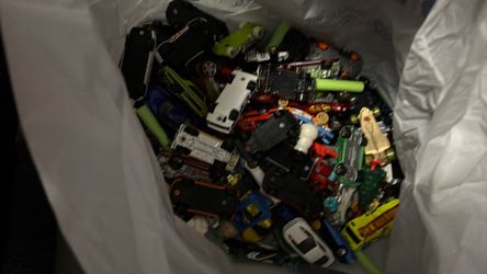 Big bag of hot wheels