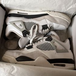 Jordan 4 Military Black 8.5 Mens