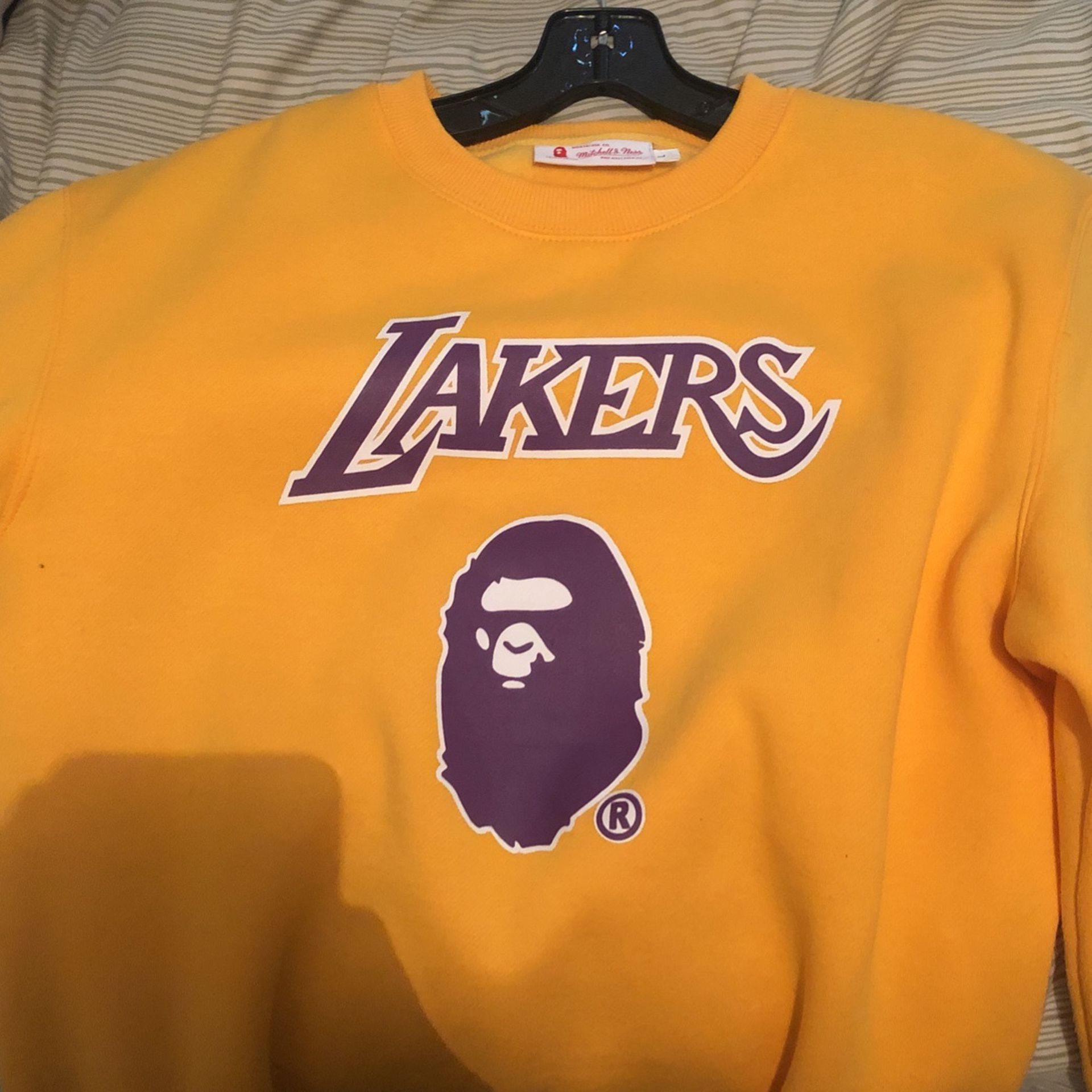 Bape Lakers Sweater