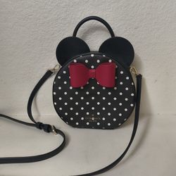 Authentic Disney X Kate Spade New York Minnie Mouse Crossbody Bag