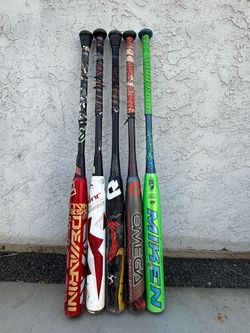Softball bats DeMarini and Miken Slowpitch