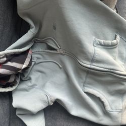 Blue Burberry Jacket Medium