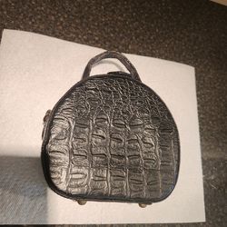 Leather handbag