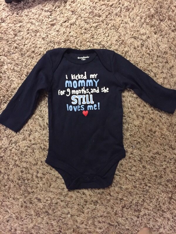 3-6 month baby onesie