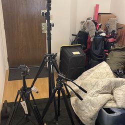 Photography professional tripods multiple size and models high-end