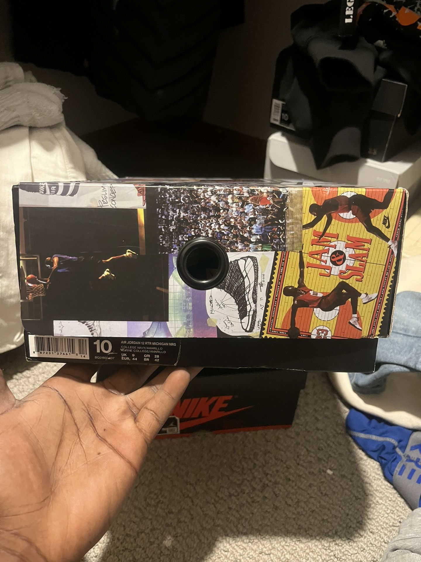 Michigan Jordan 12’s 