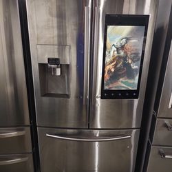 New scratch and dent French door refrigerator working great condition