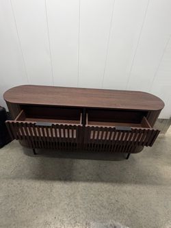 Mid-Century Modern Wood TV Stand / Sideboard