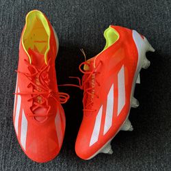 ADIDAS X CRAZYFAST+ SG “ENERGY CITRUS PACK” SOCCER CLEATS SIZE M5/W6