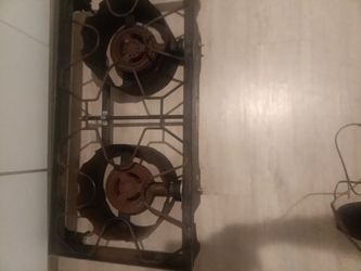 2-Burner Gas Stove Cooktop