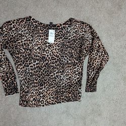 Brand New Leopard Shirt 
