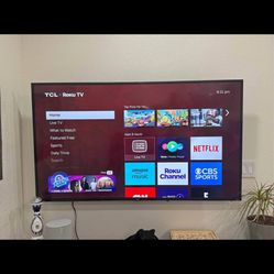 50 Or 65 Inch ROKU SMART TV TVs And Stand 