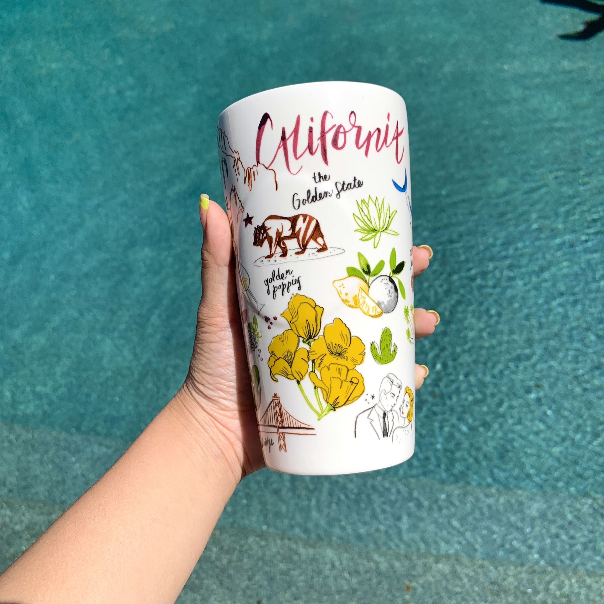 Starbucks 2016 California Collector’s Ceramic Tumbler 