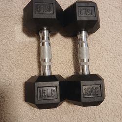 15lb Dumbbells 