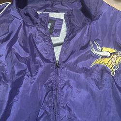 Minnesota Vikings windbreaker jacket
