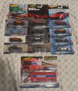 Hot Wheels Premiums and Basics Lot