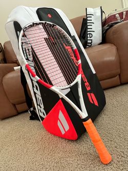 Babolat Pure Strike racket & tennis bag