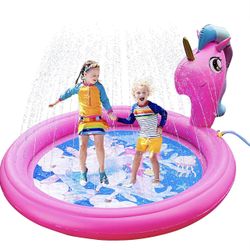 Brand New - Unicorn Sprinkler Pads ( 71inches) - Unopened 