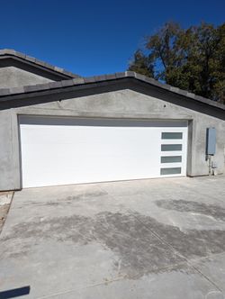 Professionally installed garage doors