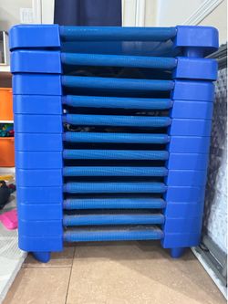 Set of 12 Stackable Toddler Daycare  – Great Condition
