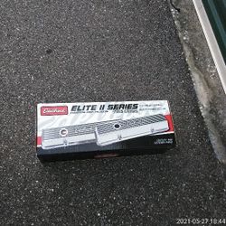 New Eldebrock Elite Chevy Small Block Valve Covers