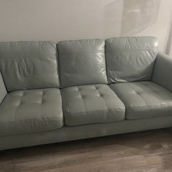 Teal Couch Good Condition 