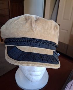 Goorin Bros Corduroy Unisex RUTHY Flatcap Sz M