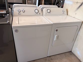 Amana washer and electric dryer