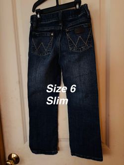 Wranglers Jeans 6 Slim Boots Boys 