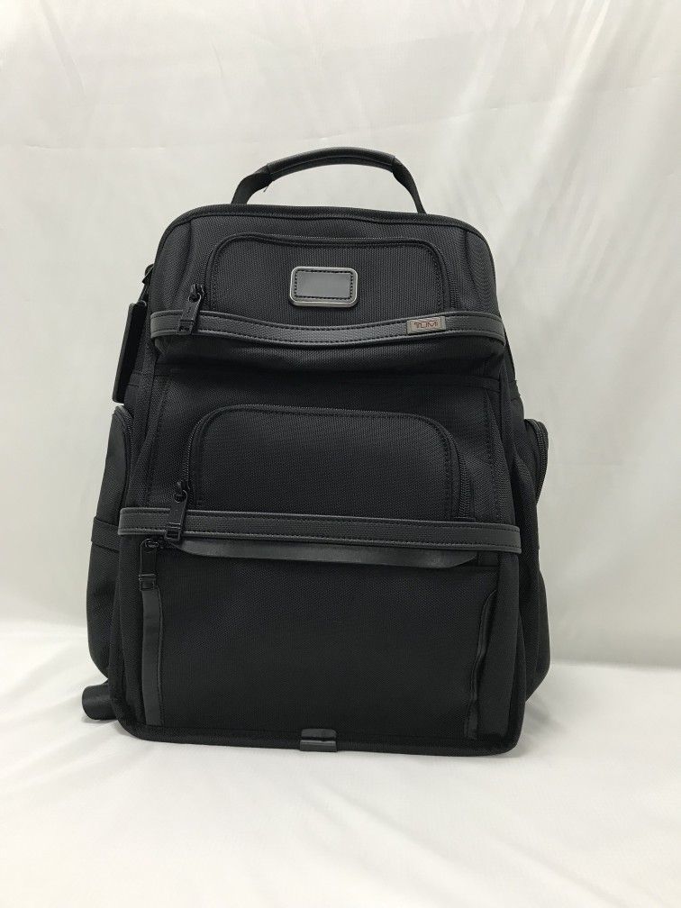 TUMI Alpha Brief Backpack in Black